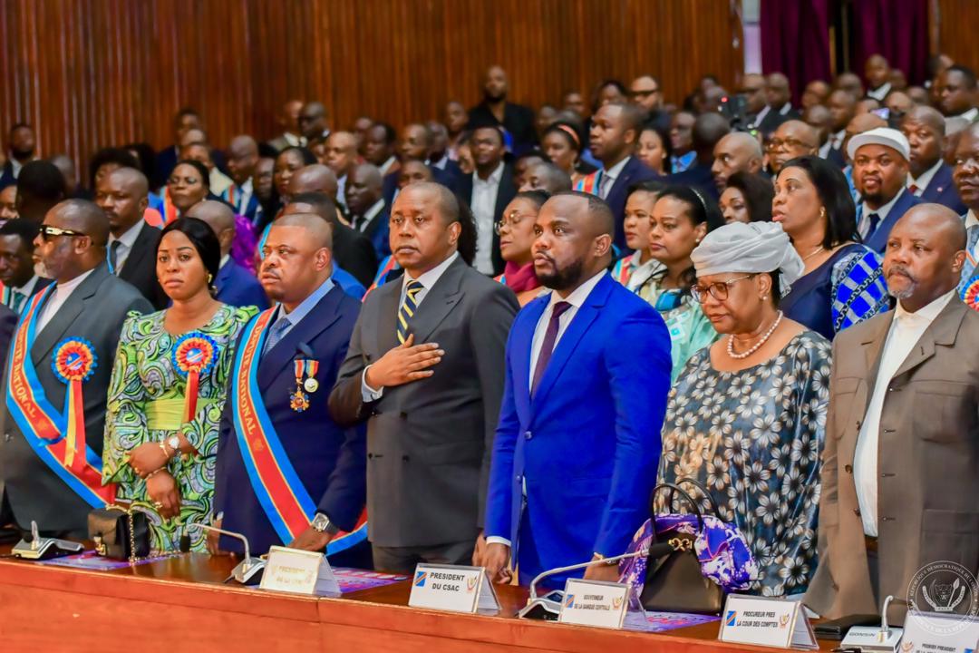 Le Président Félix Tshisekedi dresse un bilan positif de son premier ...