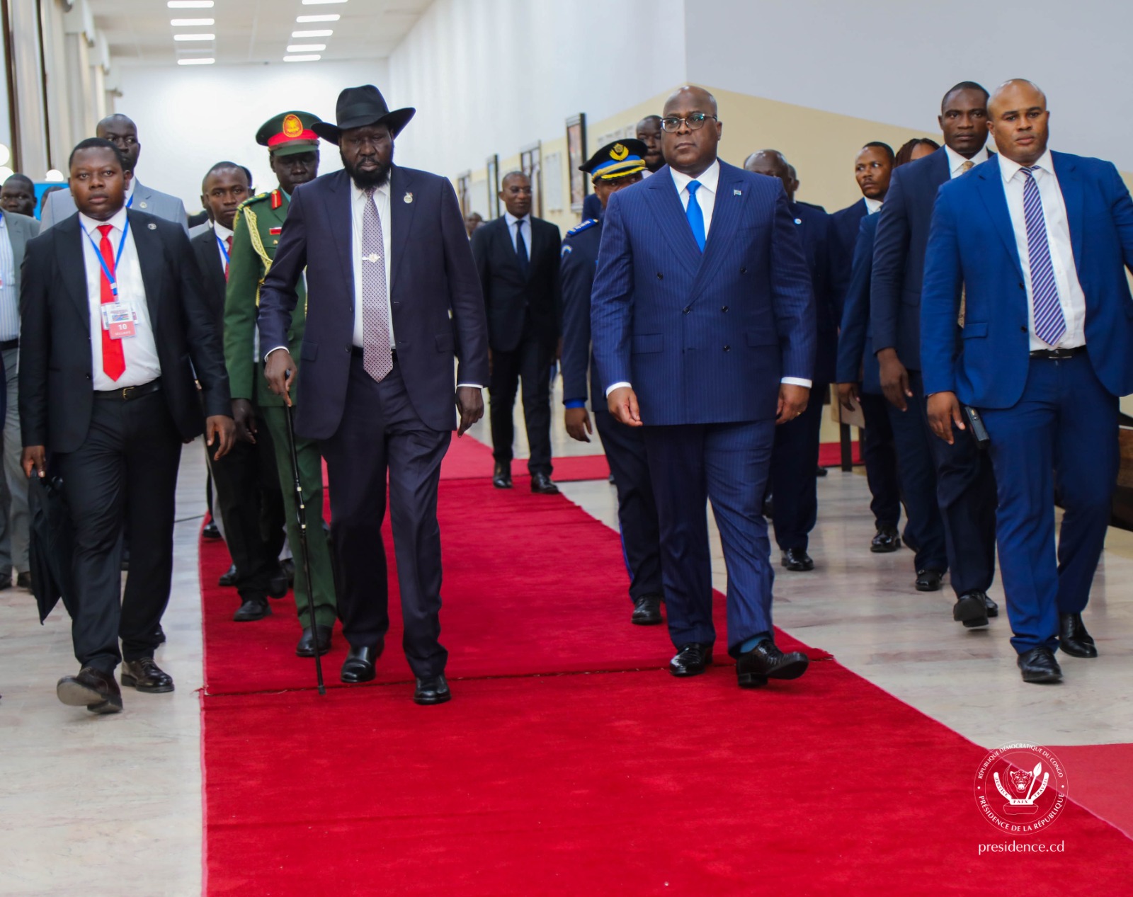 Crise sécuritaire dans l’Est de la Rdc : Les Présidents Félix ...