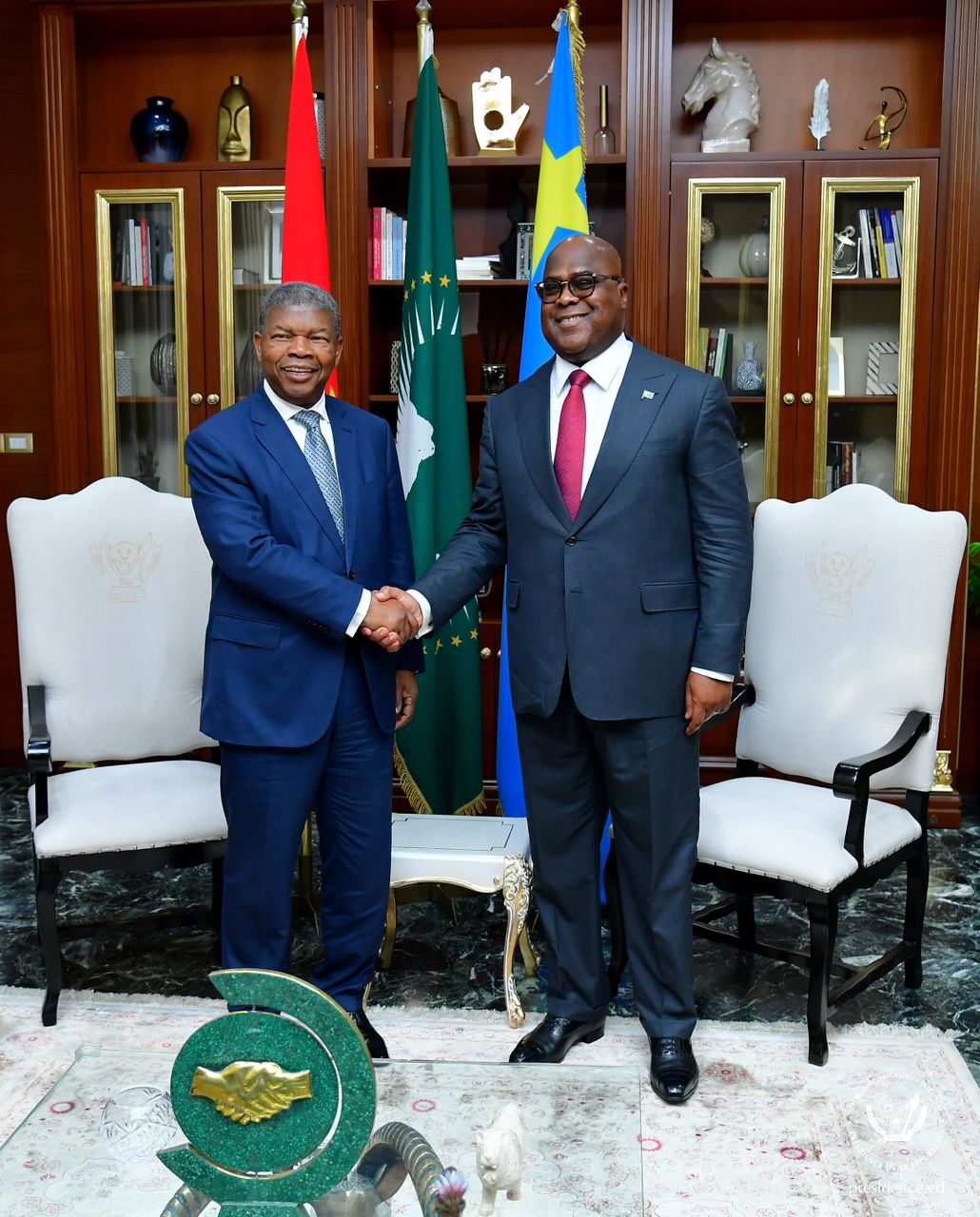 Crise sécuritaire dans l’Est de la Rdc : Les Présidents Félix ...