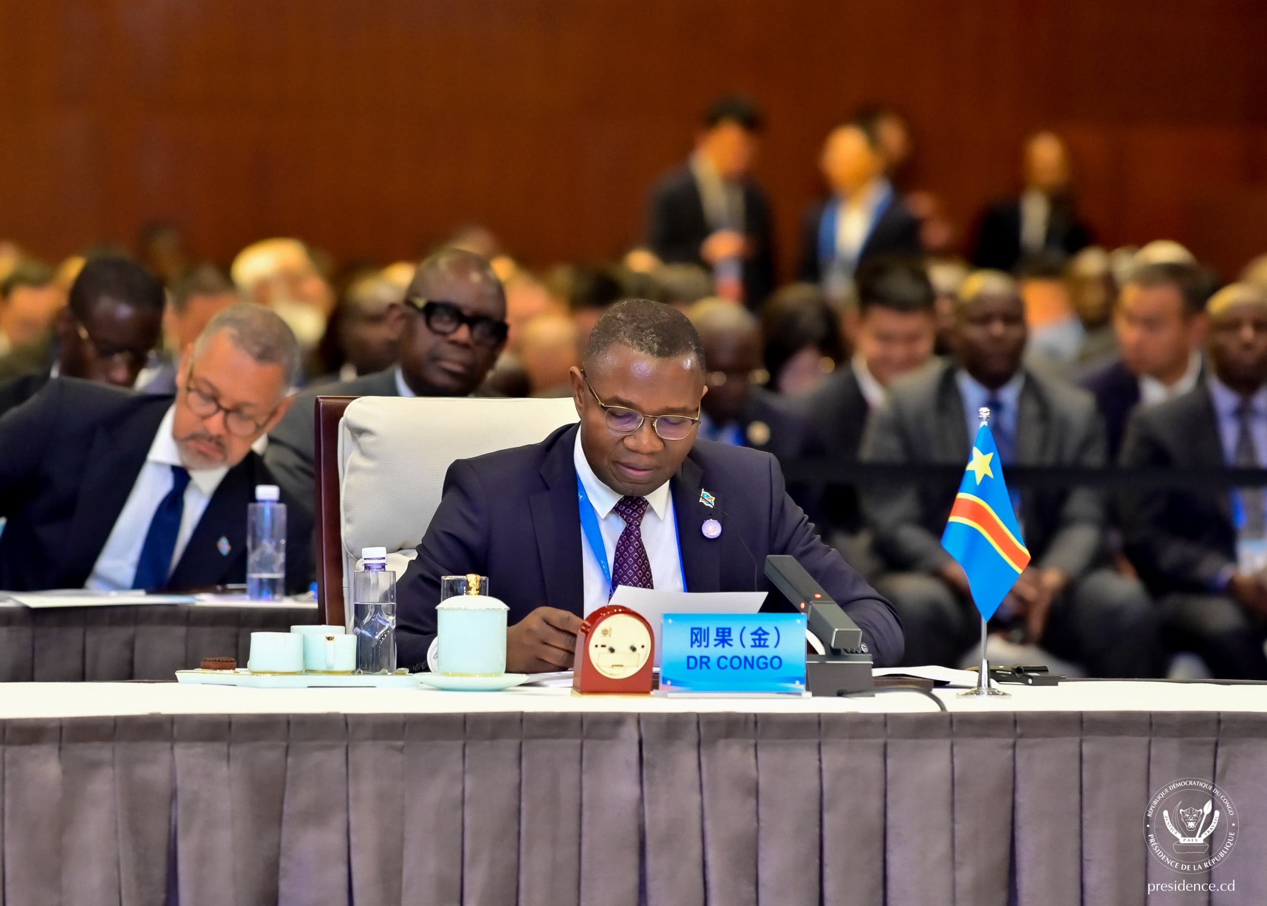 La Rdc a participé à la conférence de haut niveau sur la ceinture et la ...